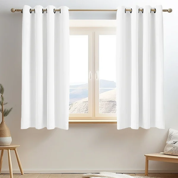 Modern Short Windows Curtains Shading 70%