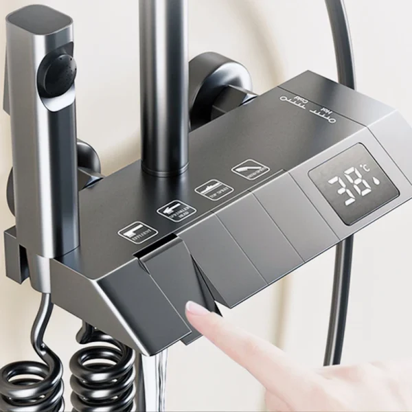 Pressurized Digital Sets Hot Cold Shower Faucet