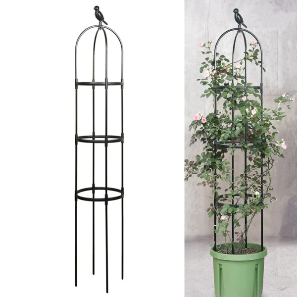 6ft Garden Obelisk Trellis for Climbing Plants