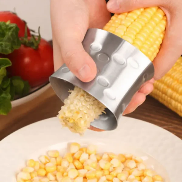 Stainless Steel Circular Corn Peeler